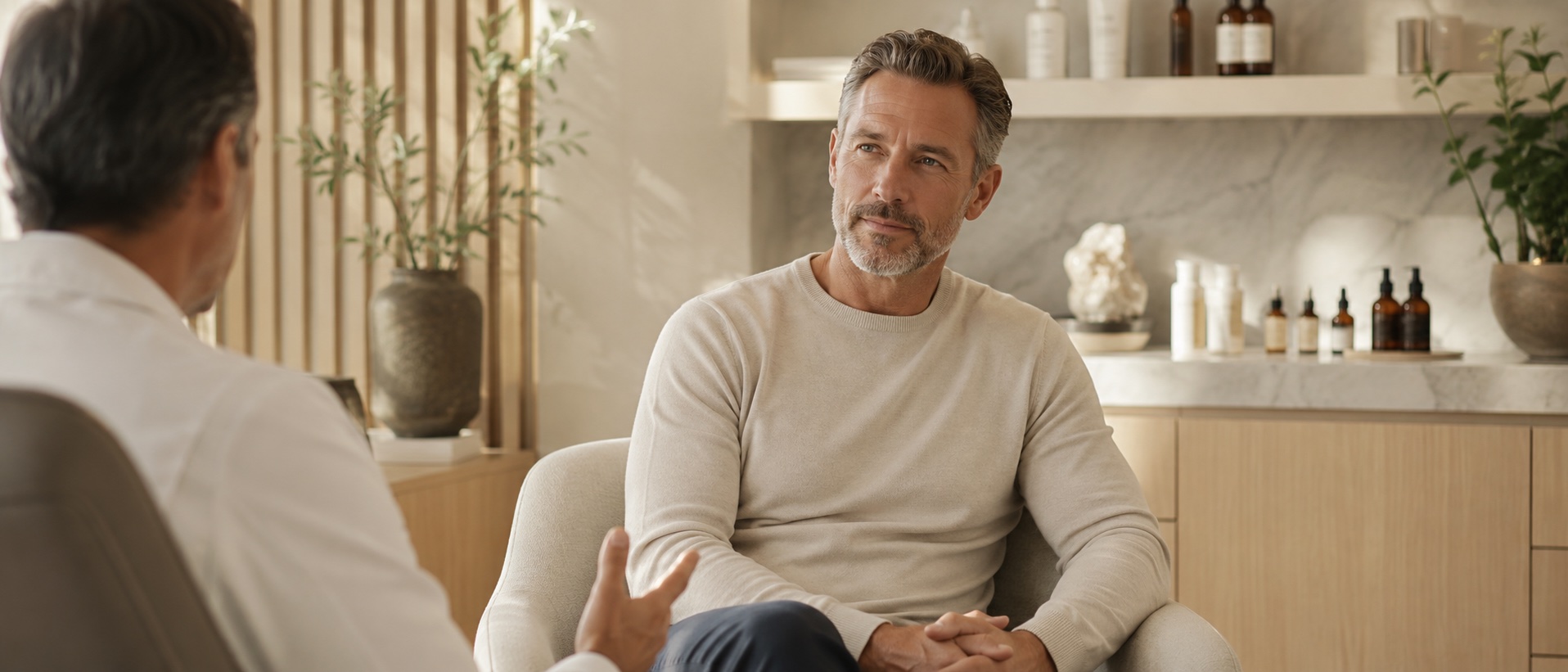 Hormone optimization consultation at L.I.V.E. Wellness Medspa Rocklin CA