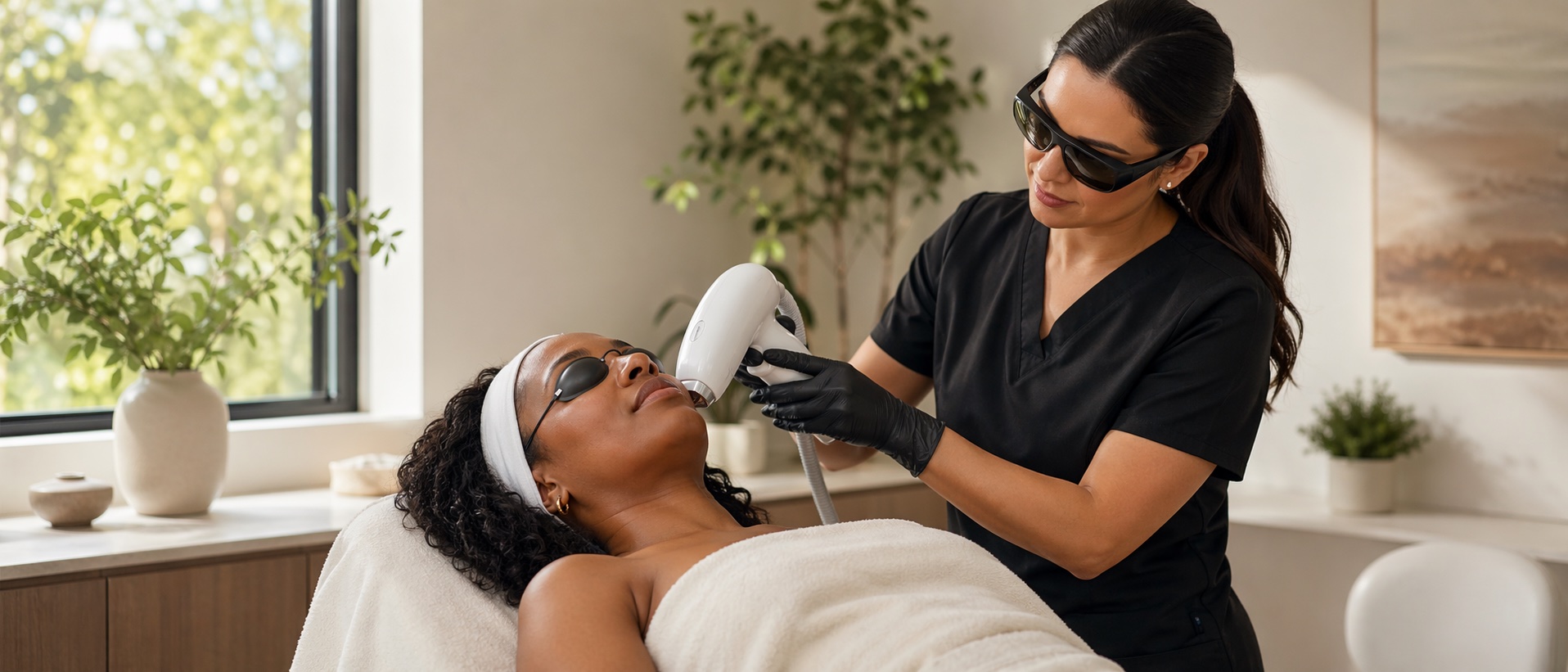 Laser skin rejuvenation treatment at a medspa — L.I.V.E. Wellness Medspa Rocklin CA
